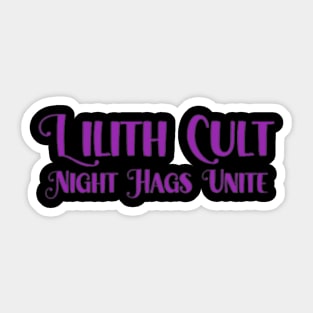 Lilith Cult Sticker